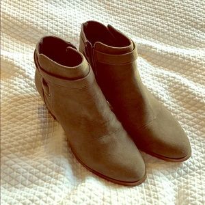 Grey booties